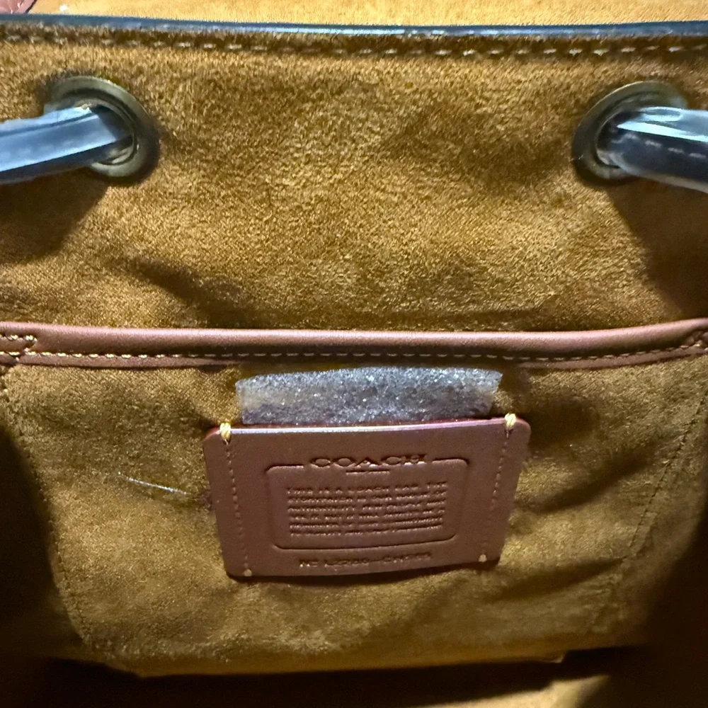 NWT Coach Ryia Colorblock Backpack - Picture 3 of 16